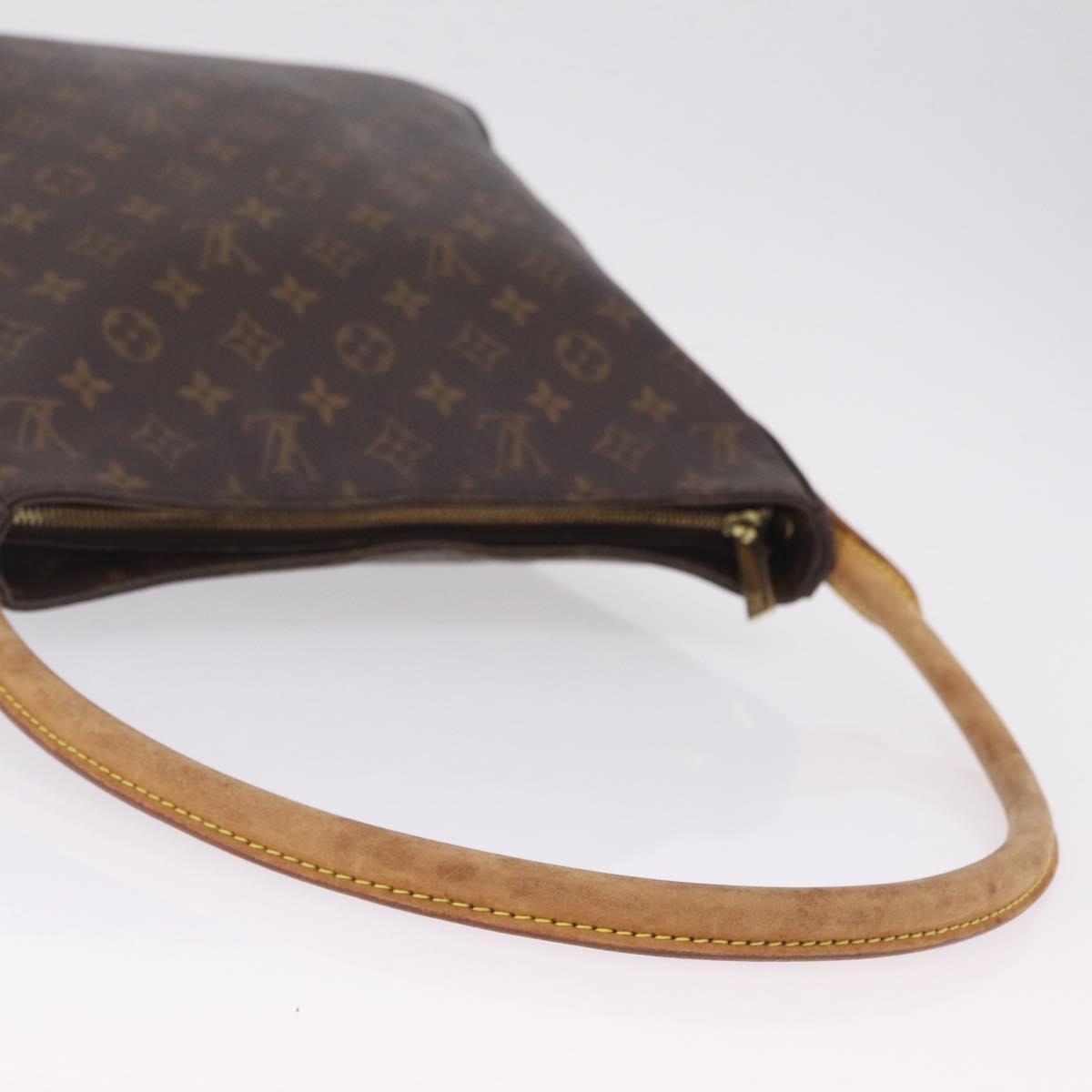 LOUIS VUITTON Monogram Looping GM Shoulder Bag M51145 LV Auth ka6835