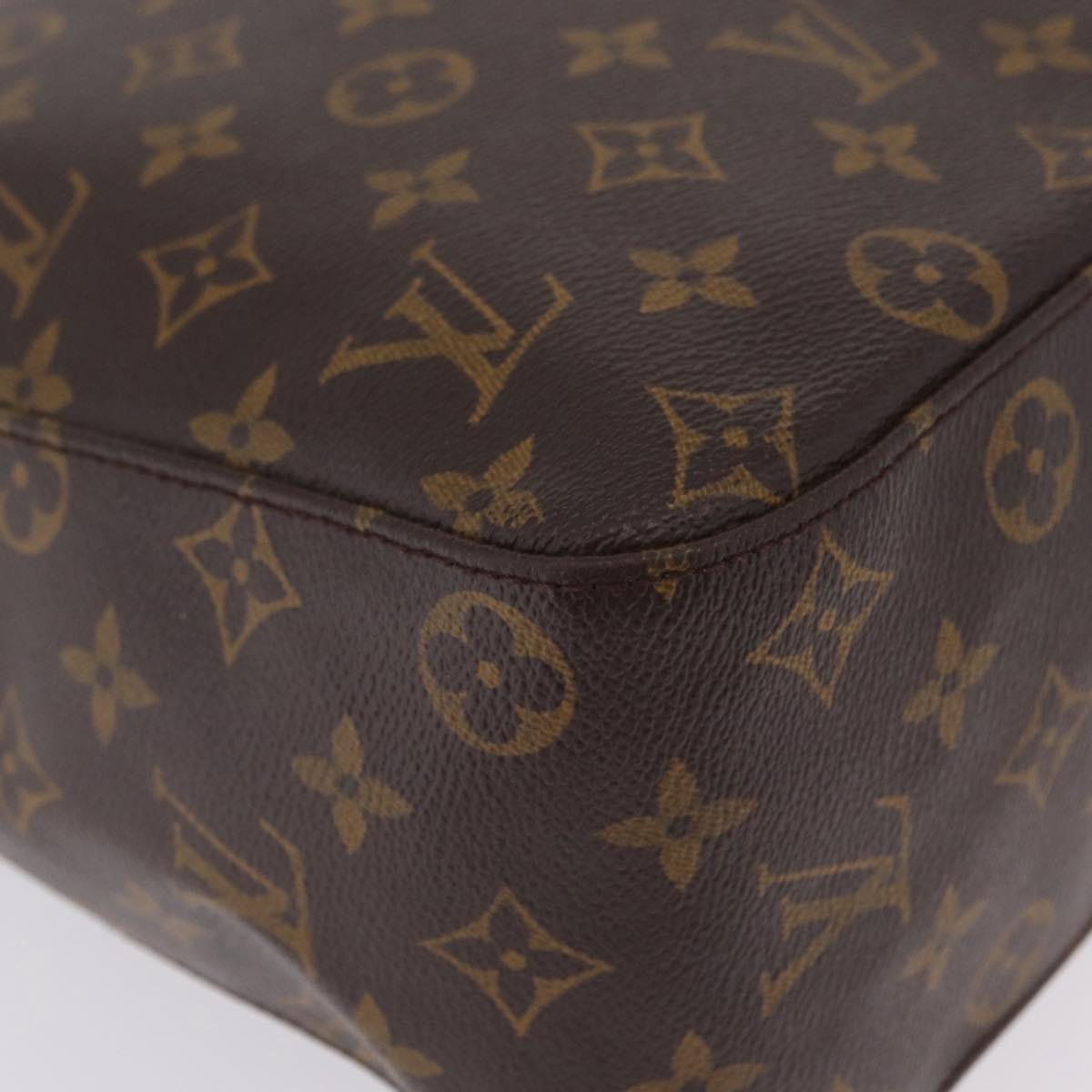 LOUIS VUITTON Monogram Looping GM Shoulder Bag M51145 LV Auth ka6836