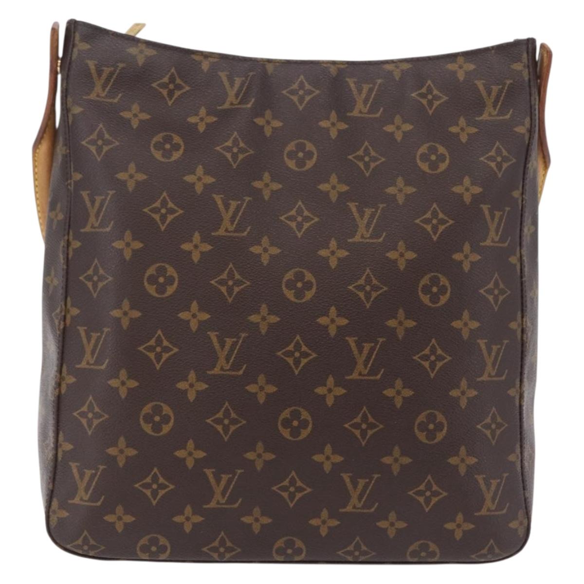 LOUIS VUITTON Monogram Looping GM Shoulder Bag M51145 LV Auth ka6836