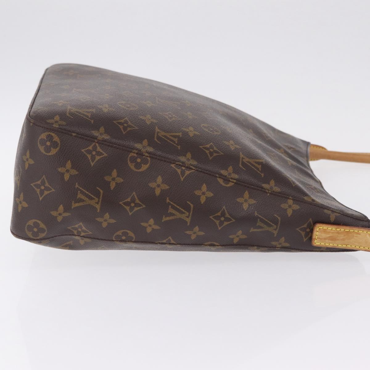 LOUIS VUITTON Monogram Looping GM Shoulder Bag M51145 LV Auth ka6836
