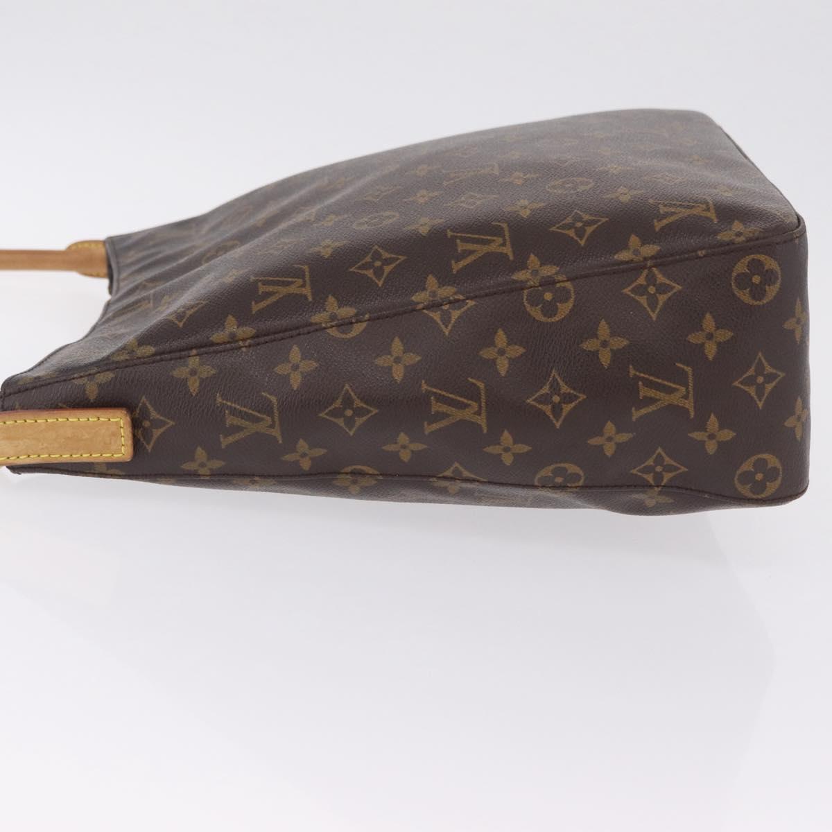 LOUIS VUITTON Monogram Looping GM Shoulder Bag M51145 LV Auth ka6836