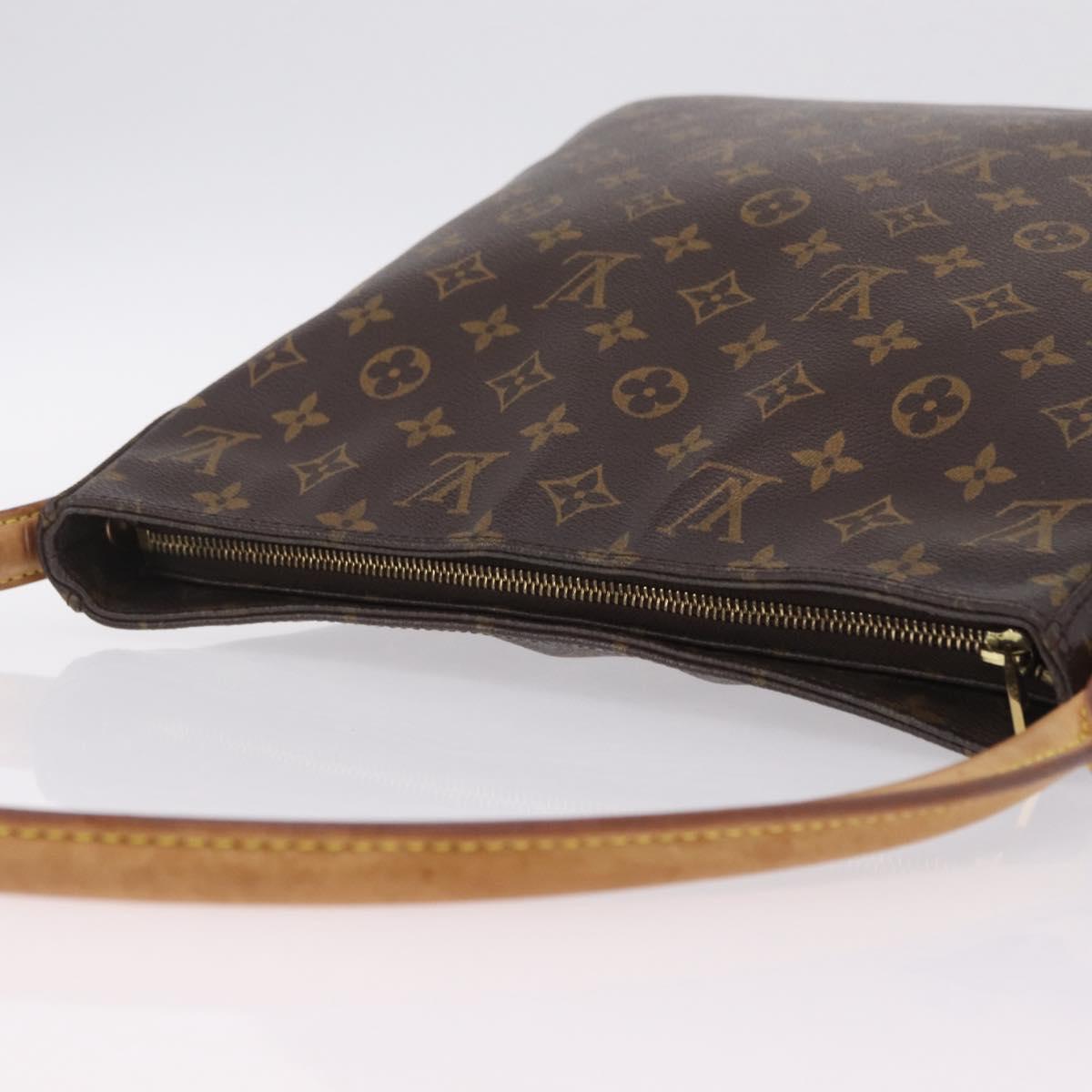LOUIS VUITTON Monogram Looping GM Shoulder Bag M51145 LV Auth ka6836