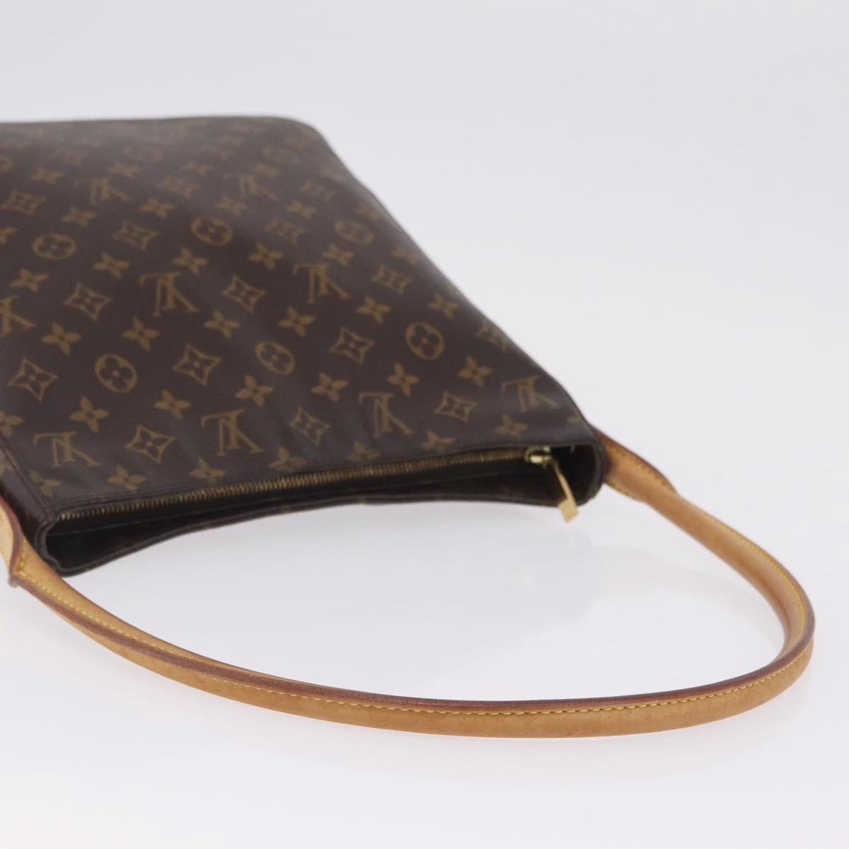 LOUIS VUITTON Monogram Looping GM Shoulder Bag M51145 LV Auth ka6836