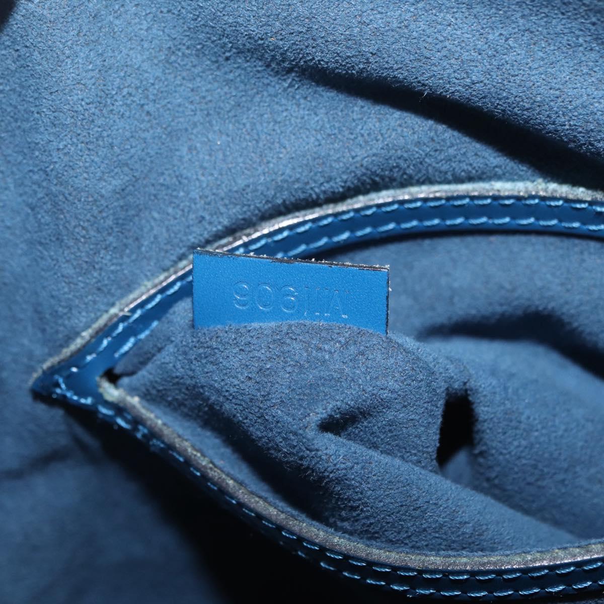 LOUIS VUITTON Epi Alma Hand Bag Toledo Blue M52145 LV Auth ka6838