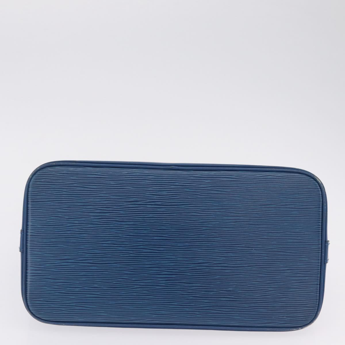 LOUIS VUITTON Epi Alma Hand Bag Toledo Blue M52145 LV Auth ka6838