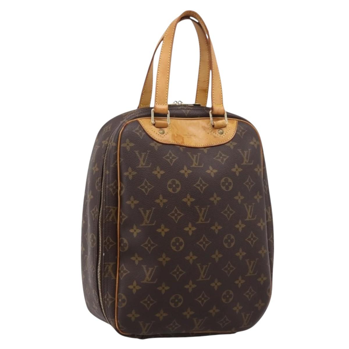 LOUIS VUITTON Monogram Excursion Hand Bag M41450 LV Auth ka6839
