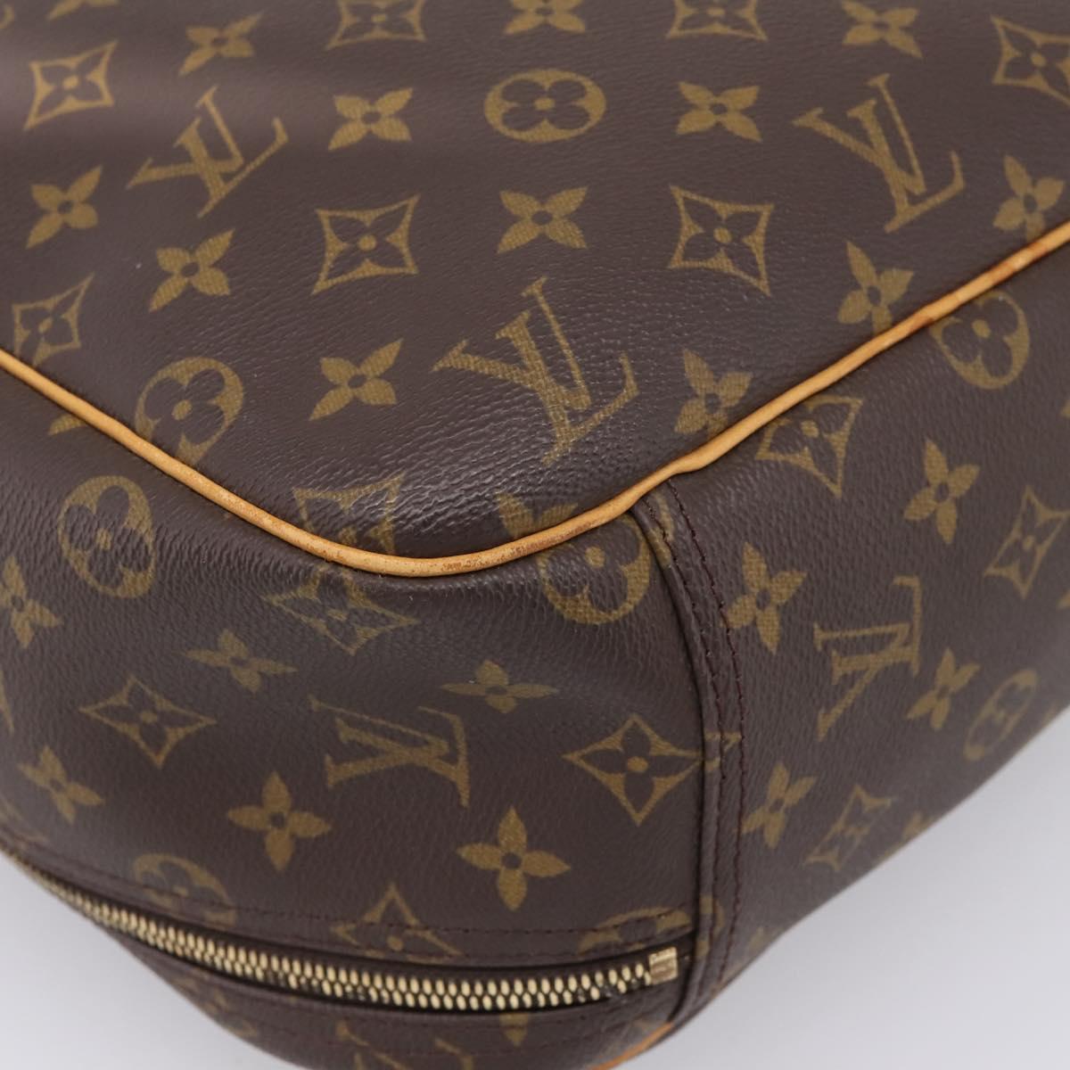 LOUIS VUITTON Monogram Excursion Hand Bag M41450 LV Auth ka6839