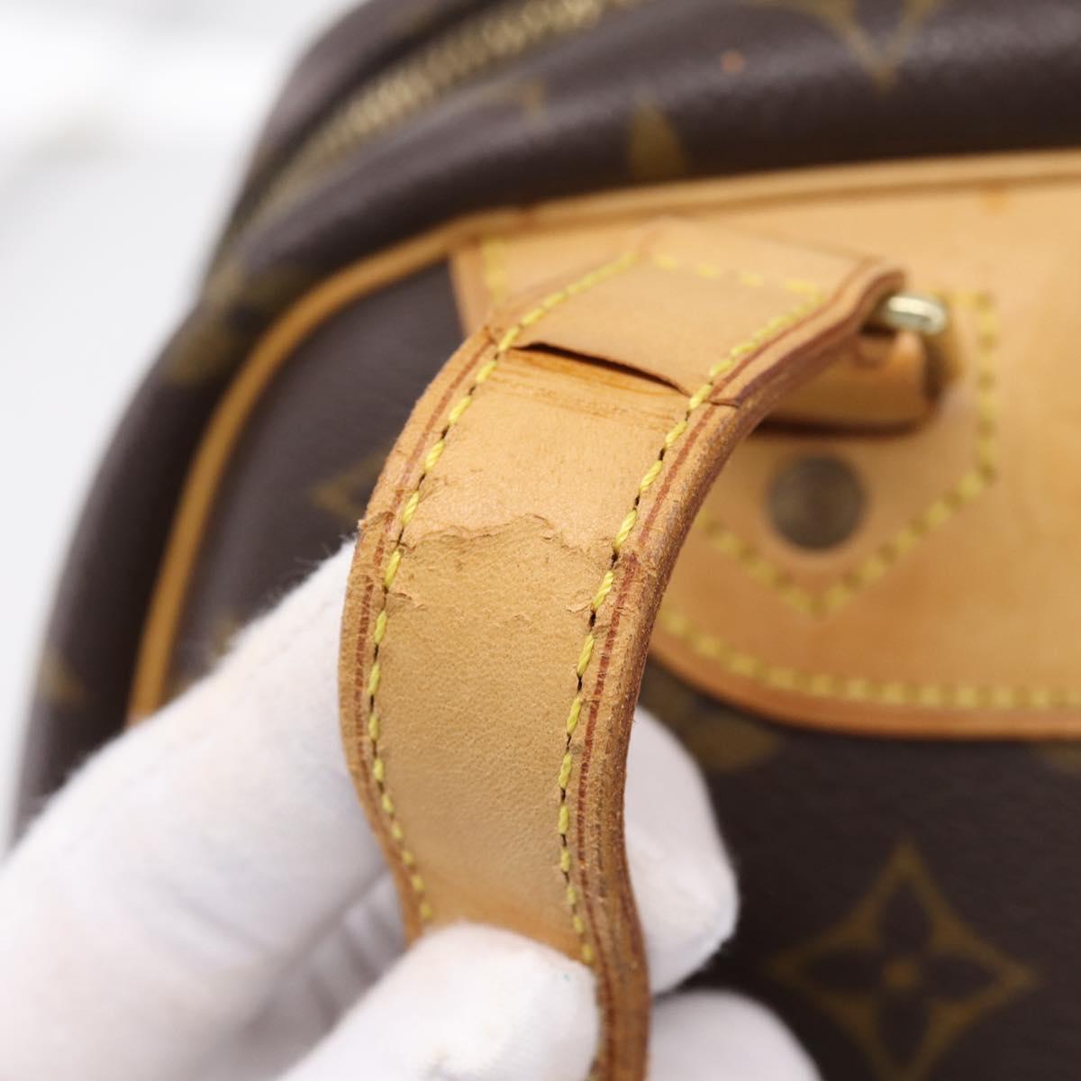 LOUIS VUITTON Monogram Excursion Hand Bag M41450 LV Auth ka6839