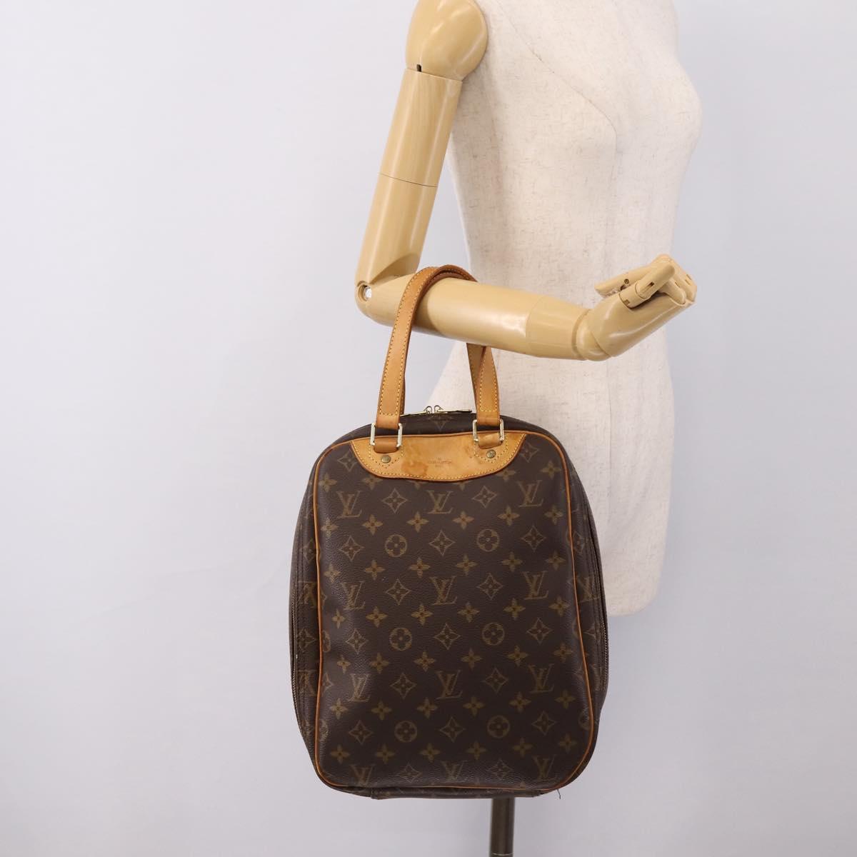 LOUIS VUITTON Monogram Excursion Hand Bag M41450 LV Auth ka6839