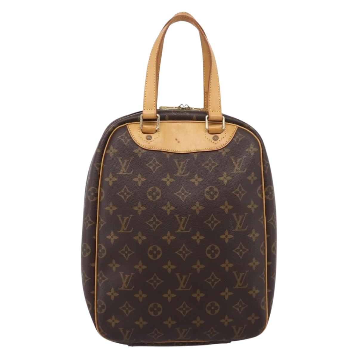 LOUIS VUITTON Monogram Excursion Hand Bag M41450 LV Auth ka6839