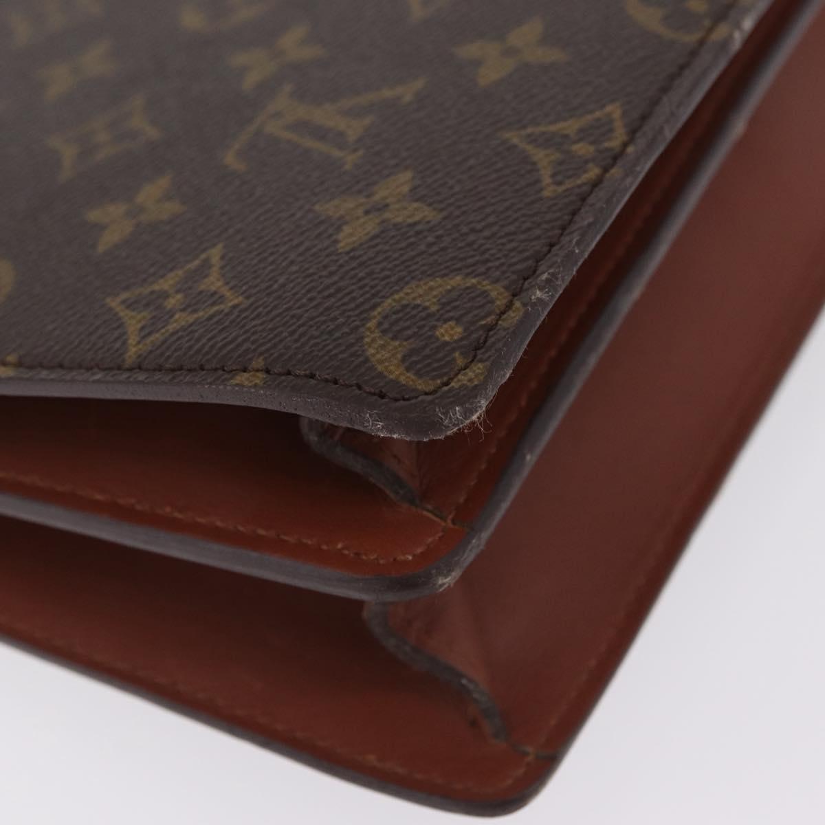 LOUIS VUITTON Monogram Concorde Hand Bag M51190 LV Auth ka6845