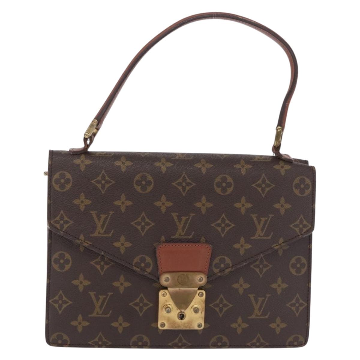 LOUIS VUITTON Monogram Concorde Hand Bag M51190 LV Auth ka6845