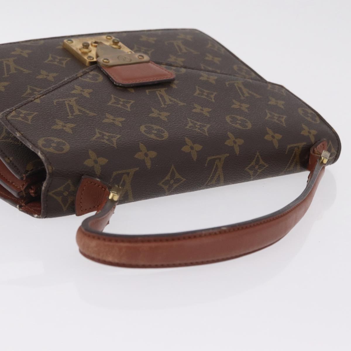 LOUIS VUITTON Monogram Concorde Hand Bag M51190 LV Auth ka6845