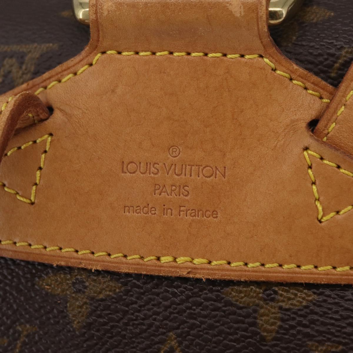 LOUIS VUITTON Monogram Montsouris MM Backpack M51136 LV Auth ka6846