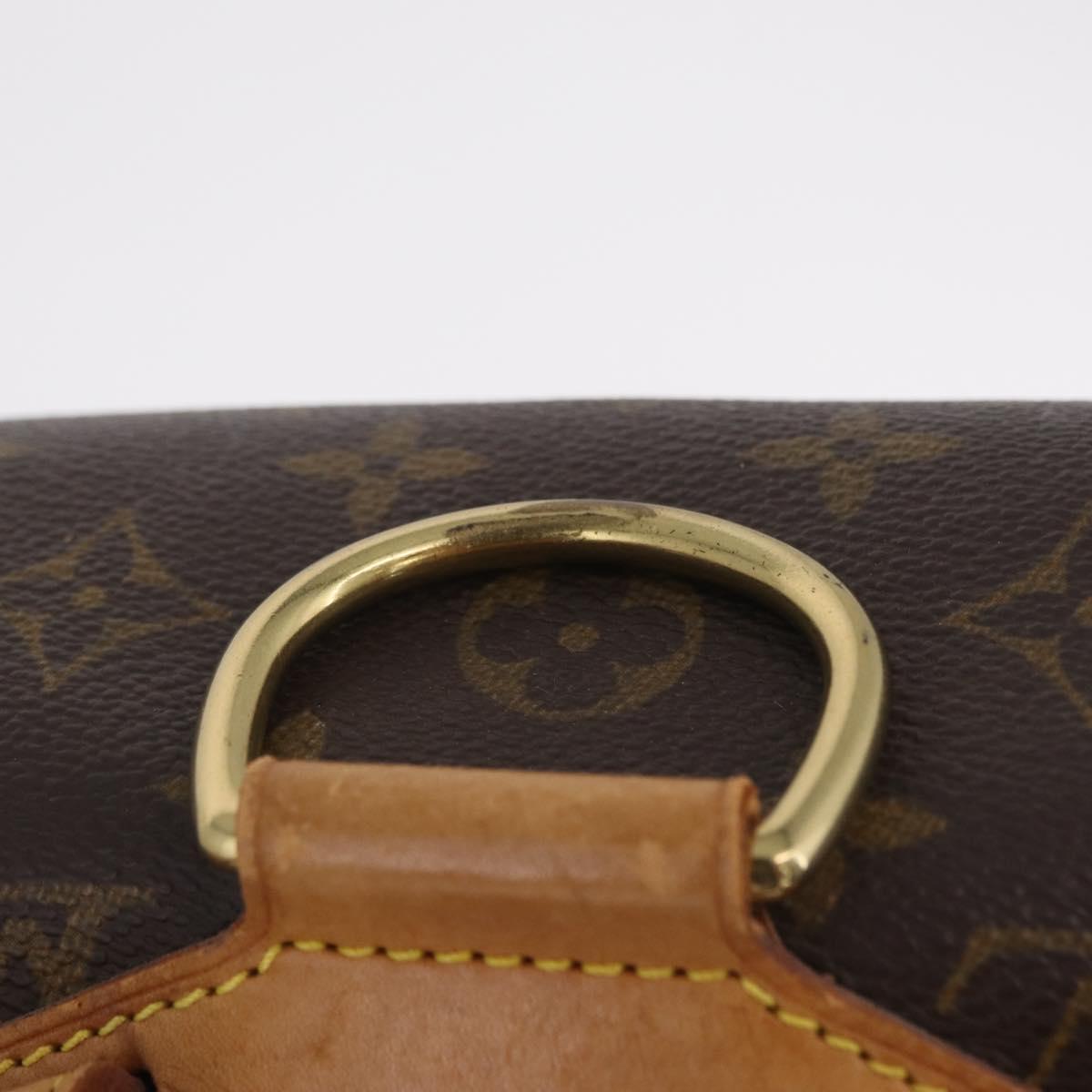 LOUIS VUITTON Monogram Montsouris MM Backpack M51136 LV Auth ka6846