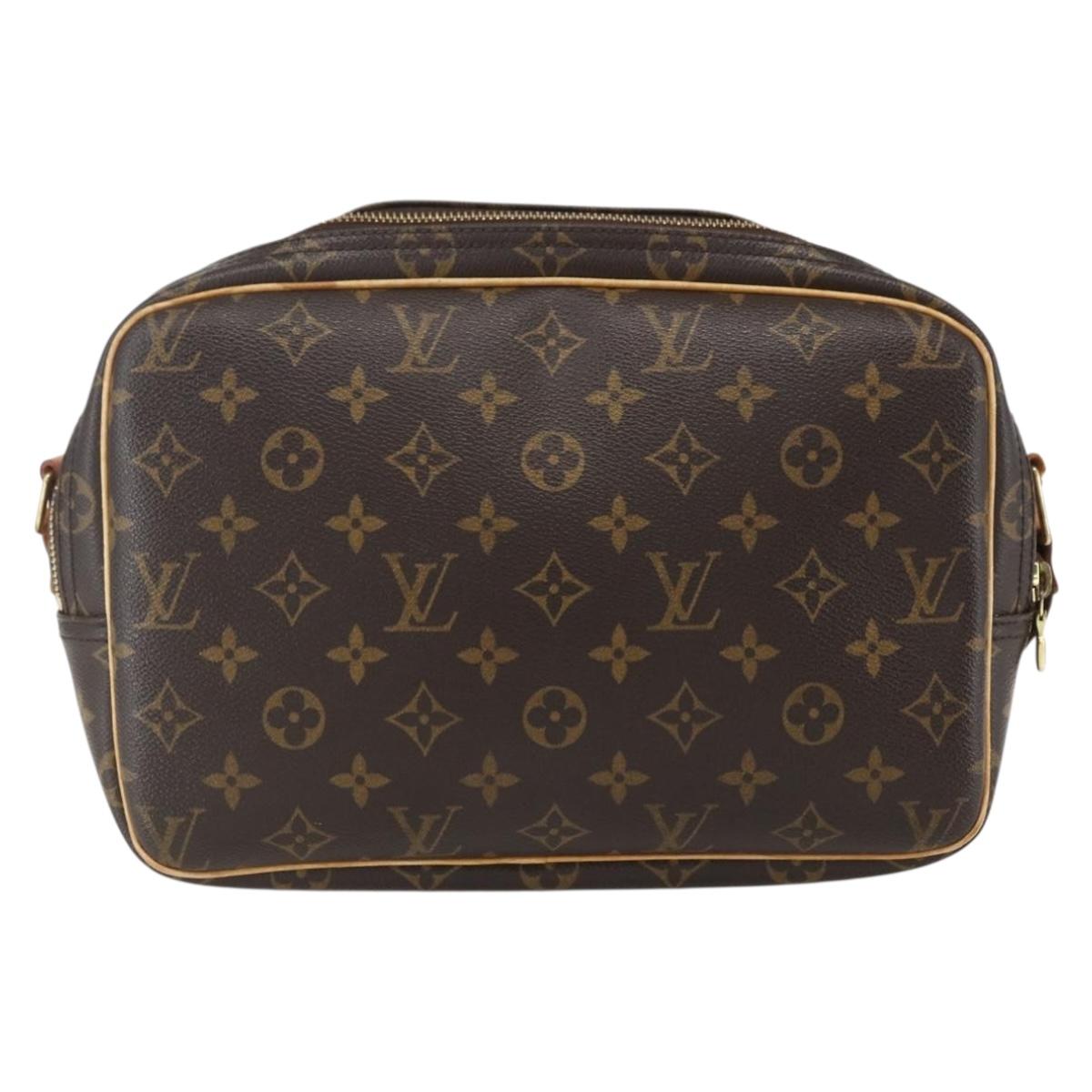 LOUIS VUITTON Monogram Reporter PM Shoulder Bag M45254 LV Auth ka685