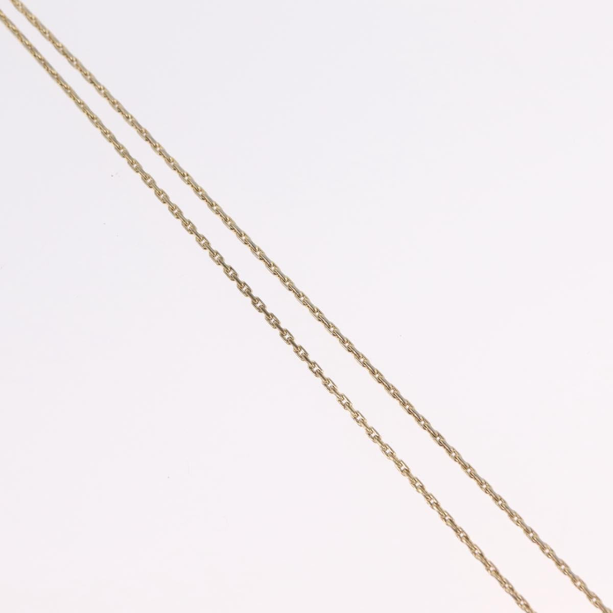Christian Dior Necklace metal Gold Tone Auth ka6850