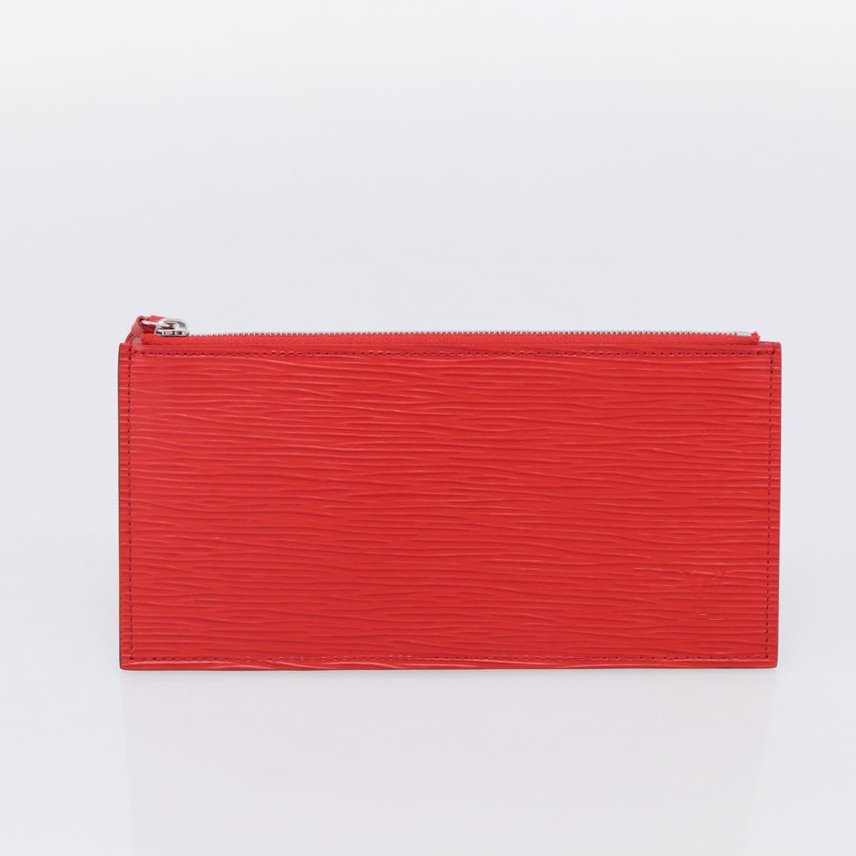LOUIS VUITTON Epi Wallet Pochette Felice Shoulder Bag Red M41559 LV Auth ka6851V