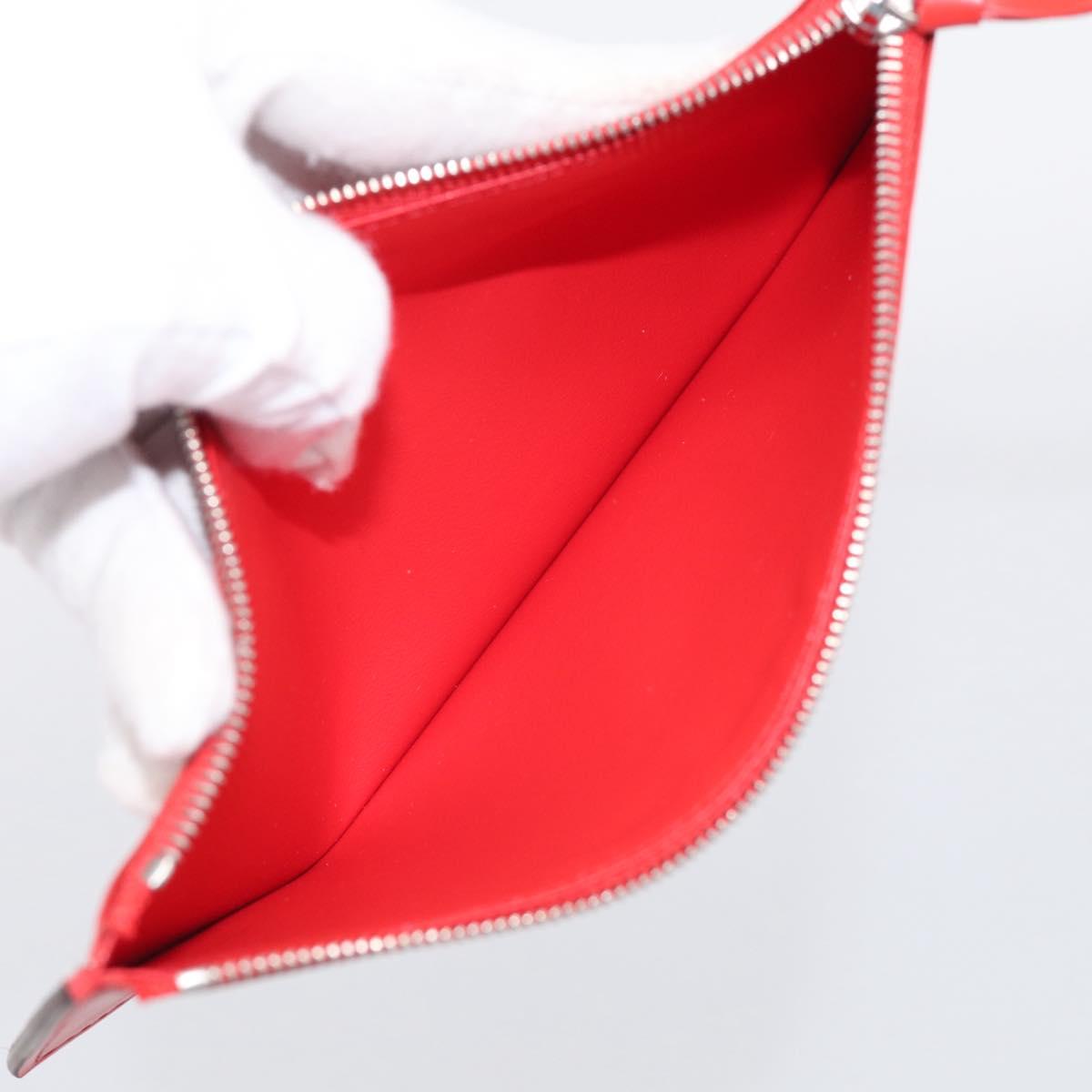 LOUIS VUITTON Epi Wallet Pochette Felice Shoulder Bag Red M41559 LV Auth ka6851V