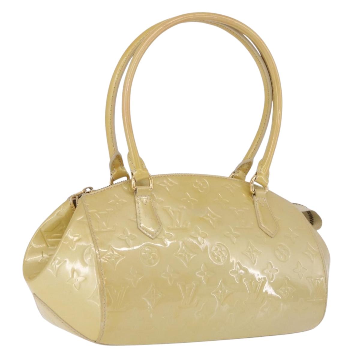 LOUIS VUITTON Monogram Vernis Sherwood PM Bag Broncorail M91491 LV Auth ka6854