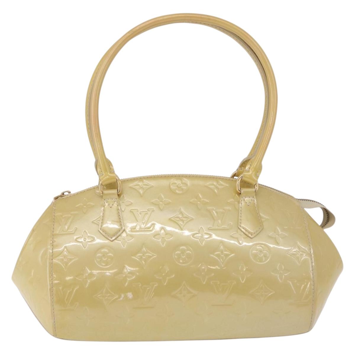 LOUIS VUITTON Monogram Vernis Sherwood PM Bag Broncorail M91491 LV Auth ka6854