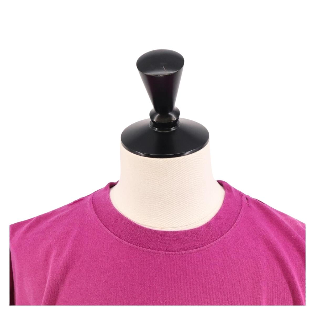 Balenciaga Rainbow Logo Large Fit Short-sleeved T-shirt Cotton S Auth ka6875A