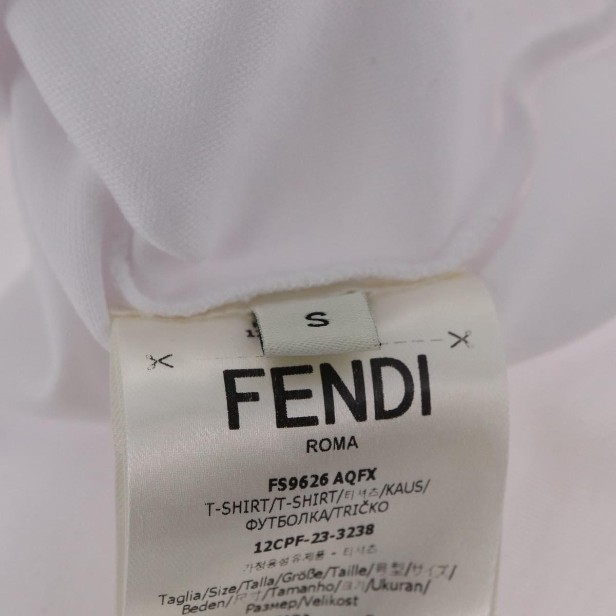FENDI x FRGMT x POKÉMON Dragonite Short-sleeved T-shirt Cotton S Auth ka6876SM