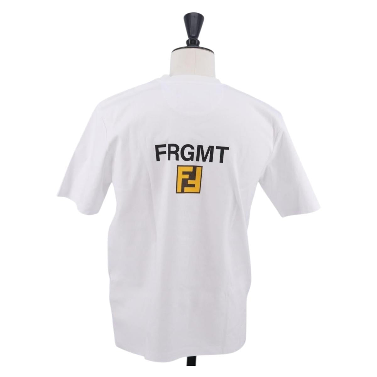 FENDI x FRGMT x POKÉMON Dragonite Short-sleeved T-shirt Cotton S Auth ka6876SM