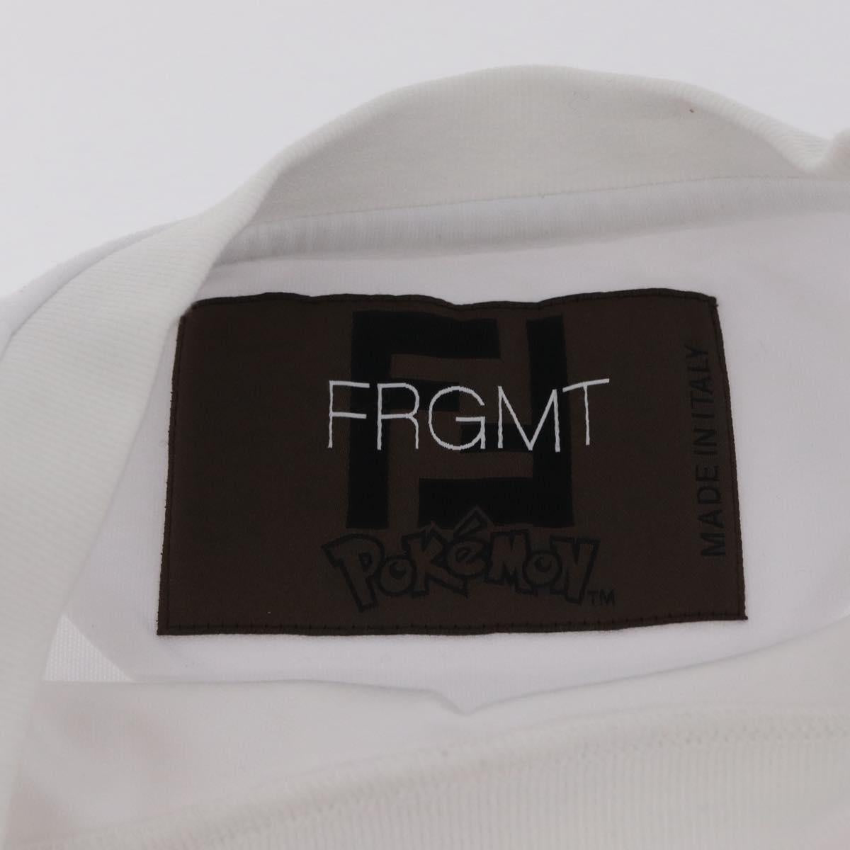 FENDI x FRGMT x POKÉMON Dragonite Short-sleeved T-shirt Cotton S Auth ka6876SM