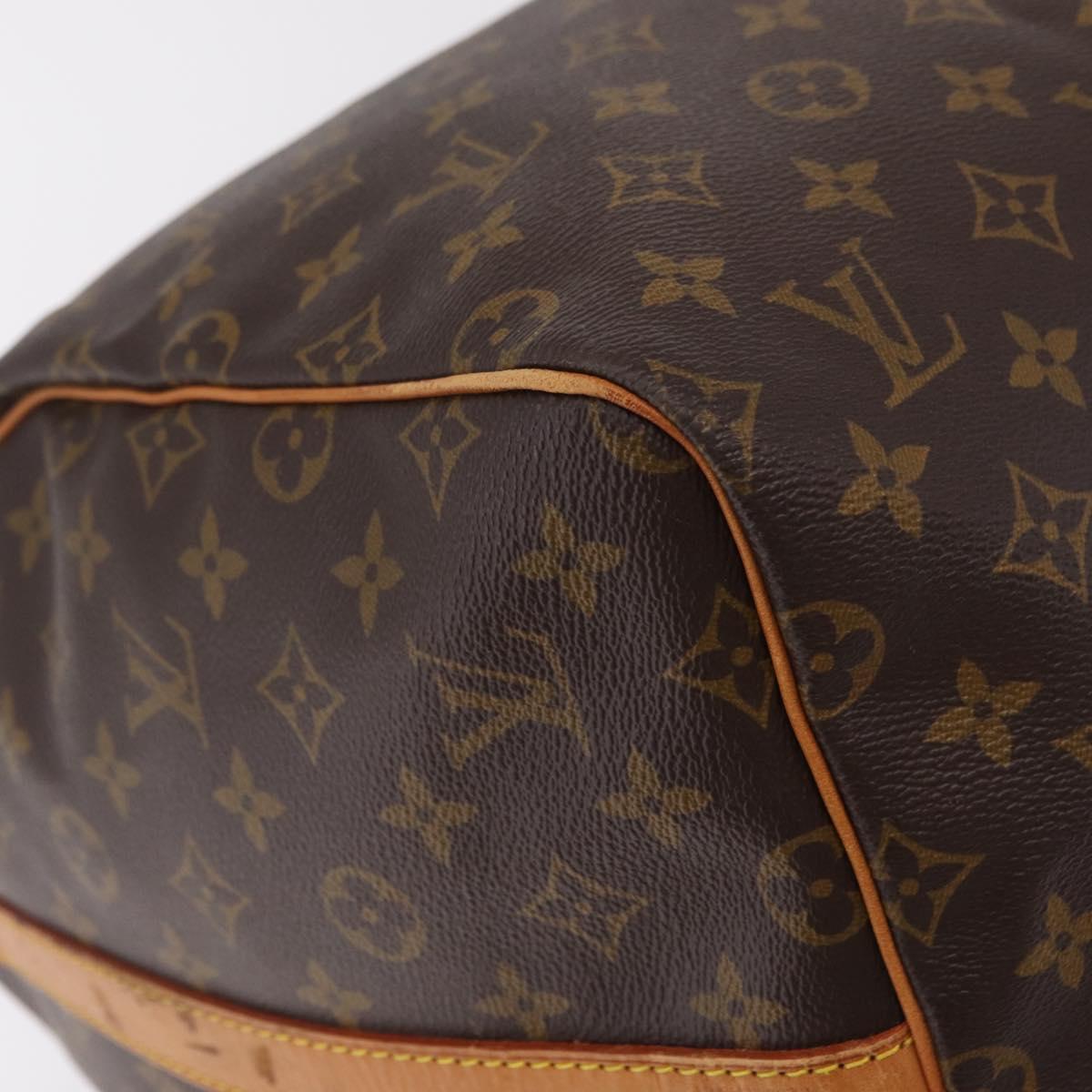 LOUIS VUITTON Monogram Keepall Bandouliere55 Boston Bag M41414 LV Auth ka6880