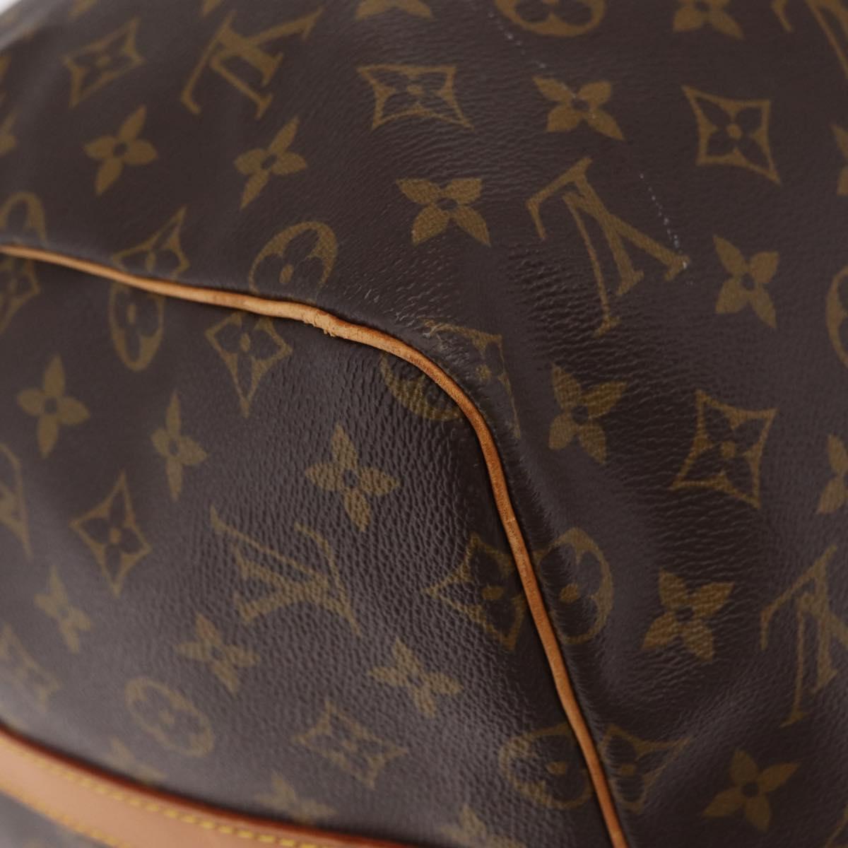 LOUIS VUITTON Monogram Keepall Bandouliere55 Boston Bag M41414 LV Auth ka6880