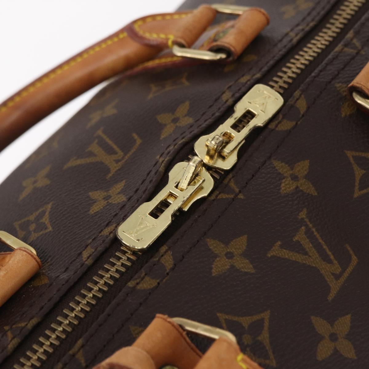 LOUIS VUITTON Monogram Keepall Bandouliere55 Boston Bag M41414 LV Auth ka6880