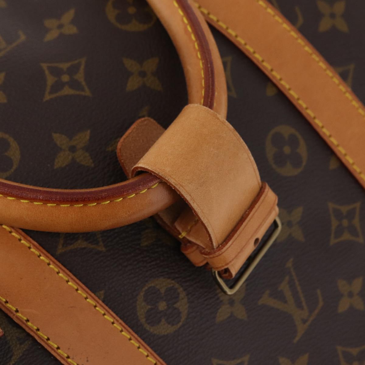 LOUIS VUITTON Monogram Keepall Bandouliere55 Boston Bag M41414 LV Auth ka6880