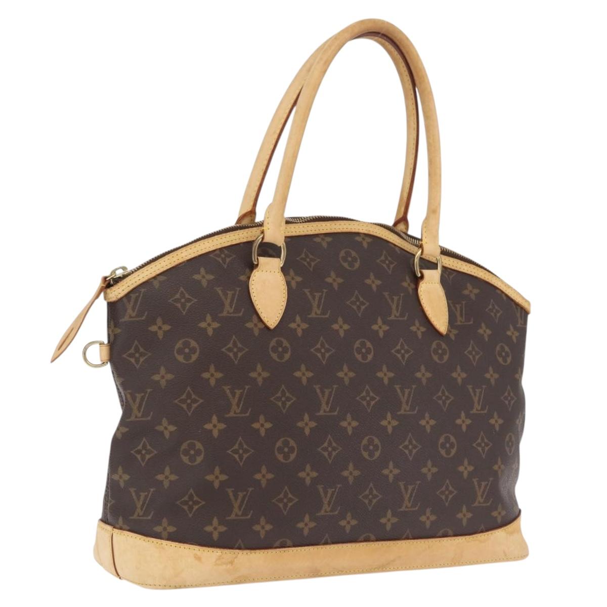 LOUIS VUITTON Monogram Lockit Horizontal Hand Bag M40104 LV Auth ka6884