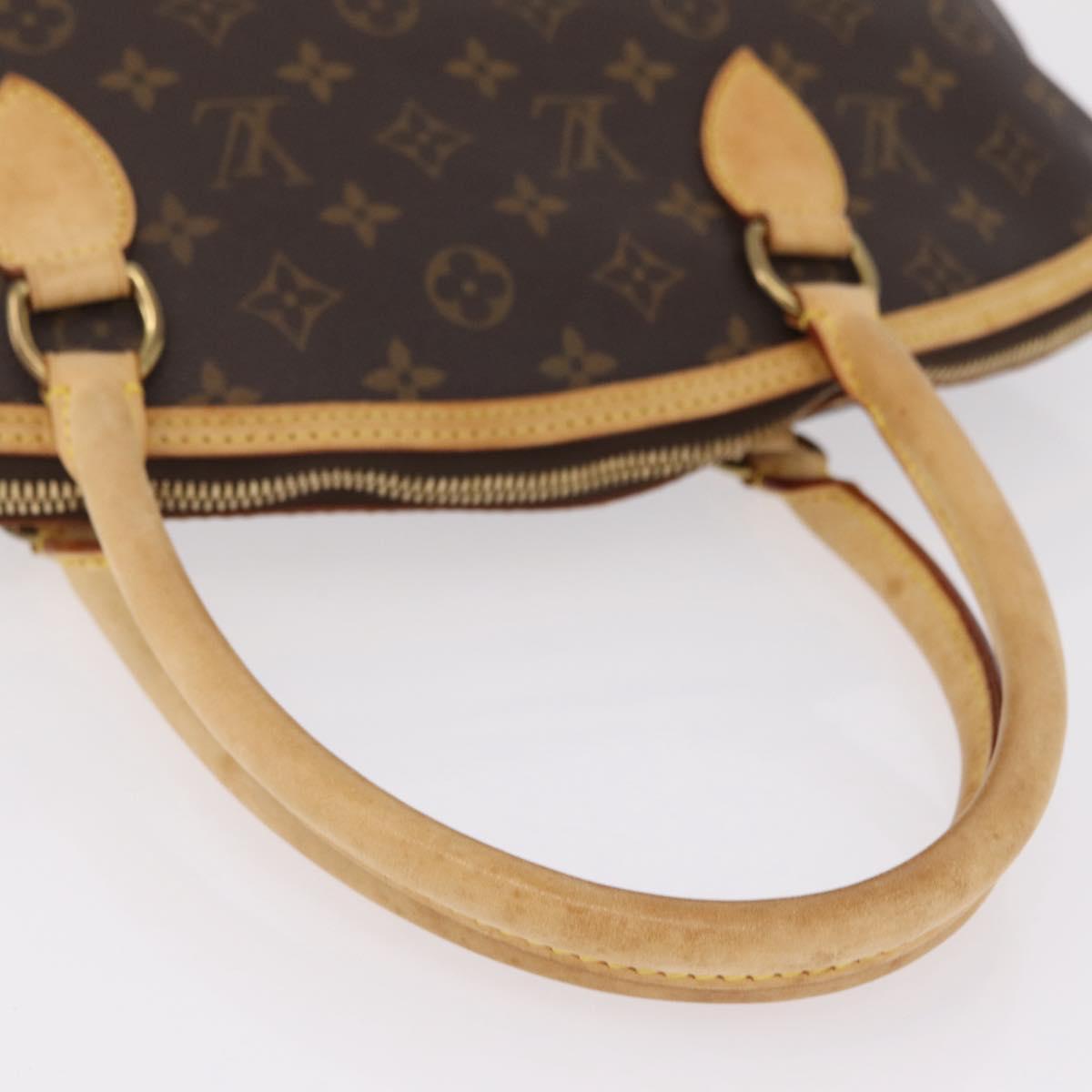 LOUIS VUITTON Monogram Lockit Horizontal Hand Bag M40104 LV Auth ka6884