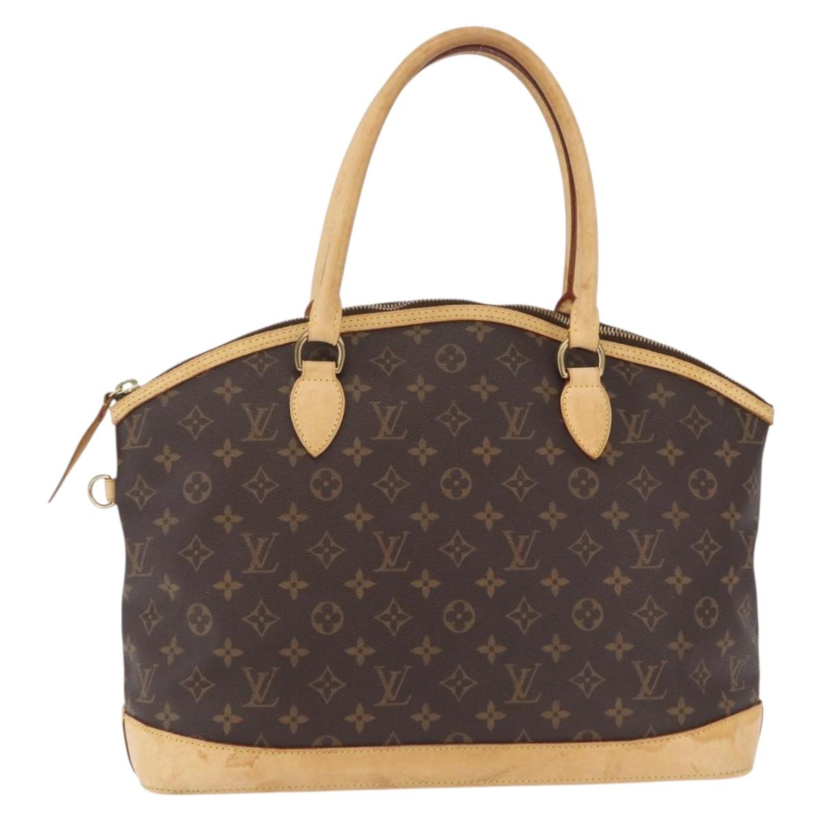 LOUIS VUITTON Monogram Lockit Horizontal Hand Bag M40104 LV Auth ka6884