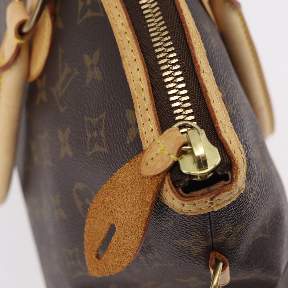 LOUIS VUITTON Monogram Lockit Horizontal Hand Bag M40104 LV Auth ka6884