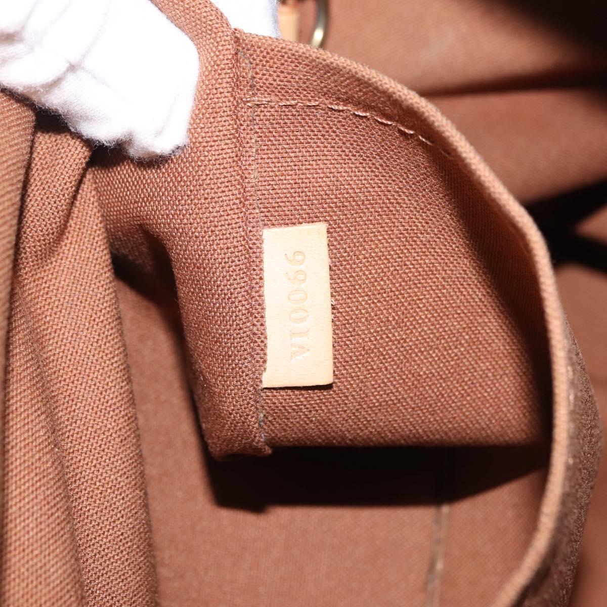 LOUIS VUITTON Monogram Lockit Horizontal Hand Bag M40104 LV Auth ka6884
