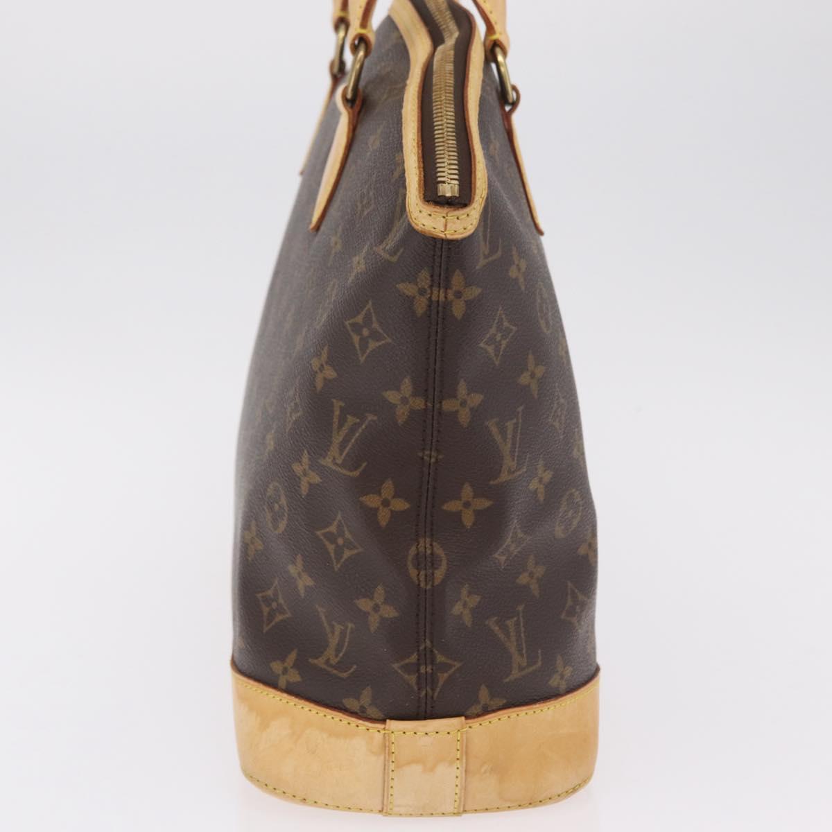 LOUIS VUITTON Monogram Lockit Horizontal Hand Bag M40104 LV Auth ka6884