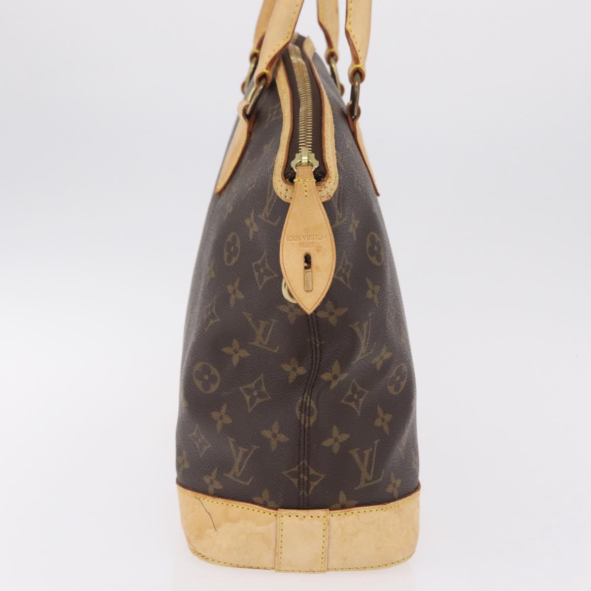 LOUIS VUITTON Monogram Lockit Horizontal Hand Bag M40104 LV Auth ka6884