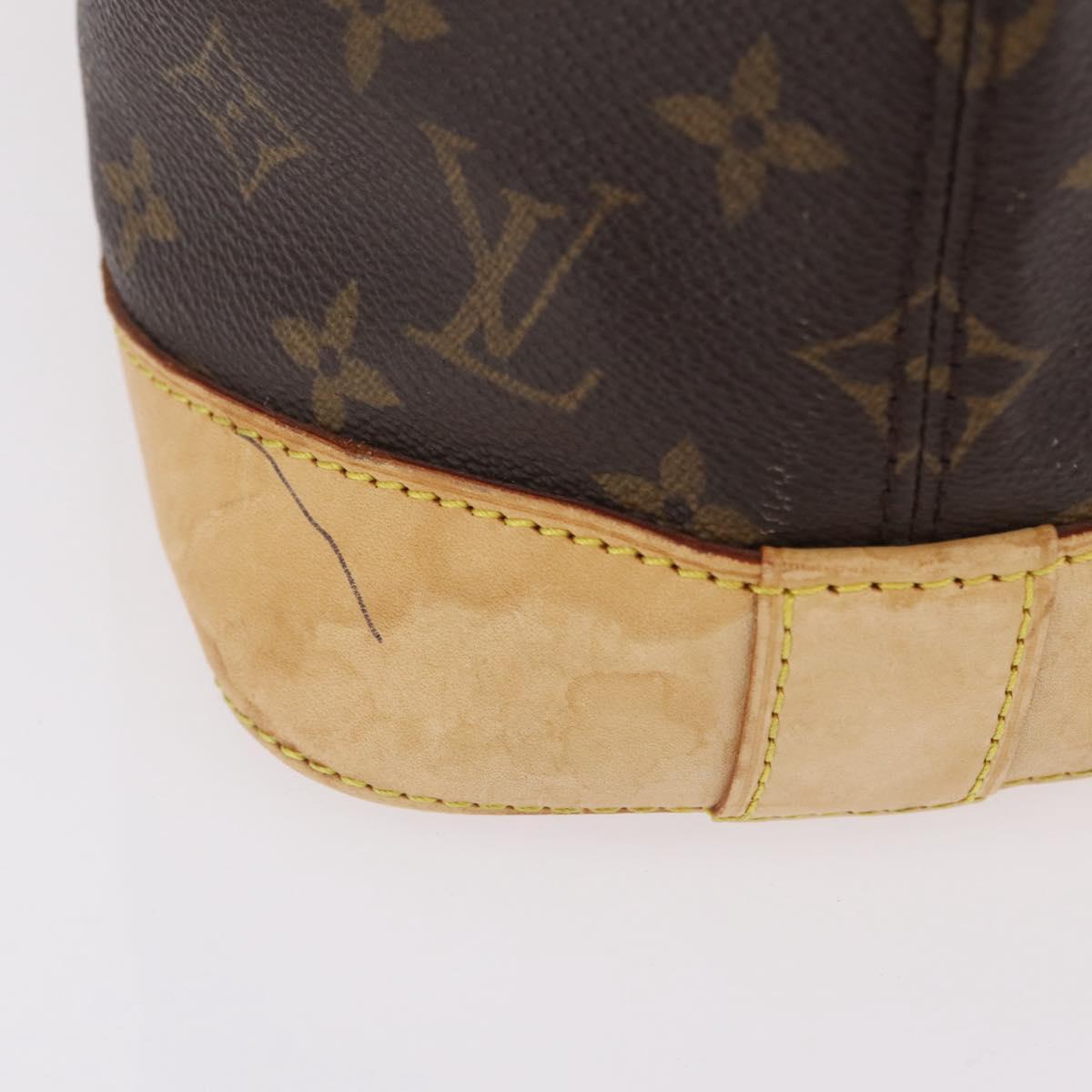 LOUIS VUITTON Monogram Lockit Horizontal Hand Bag M40104 LV Auth ka6884