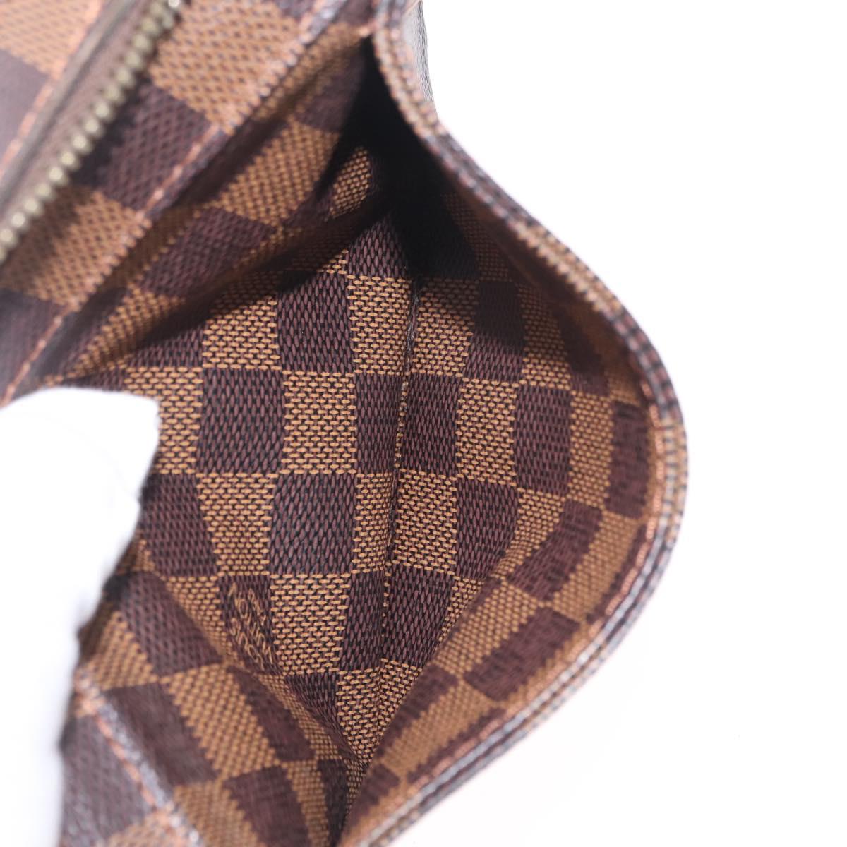 LOUIS VUITTON Damier Ebene Geronimos Shoulder Bag N51994 LV Auth ka6885