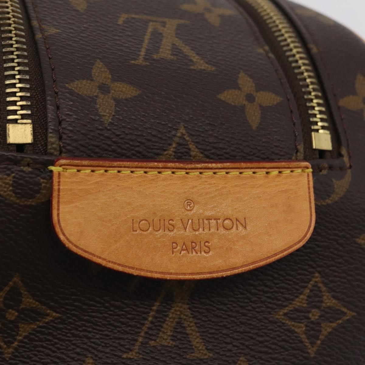 LOUIS VUITTON Monogram Trousse Toilette King Pouch M47528 LV Auth ka6897