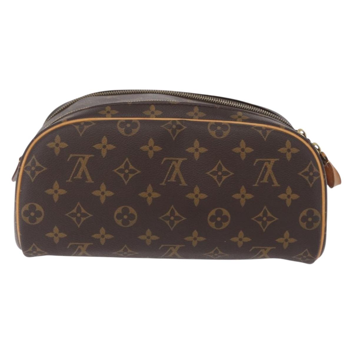 LOUIS VUITTON Monogram Trousse Toilette King Pouch M47528 LV Auth ka6897
