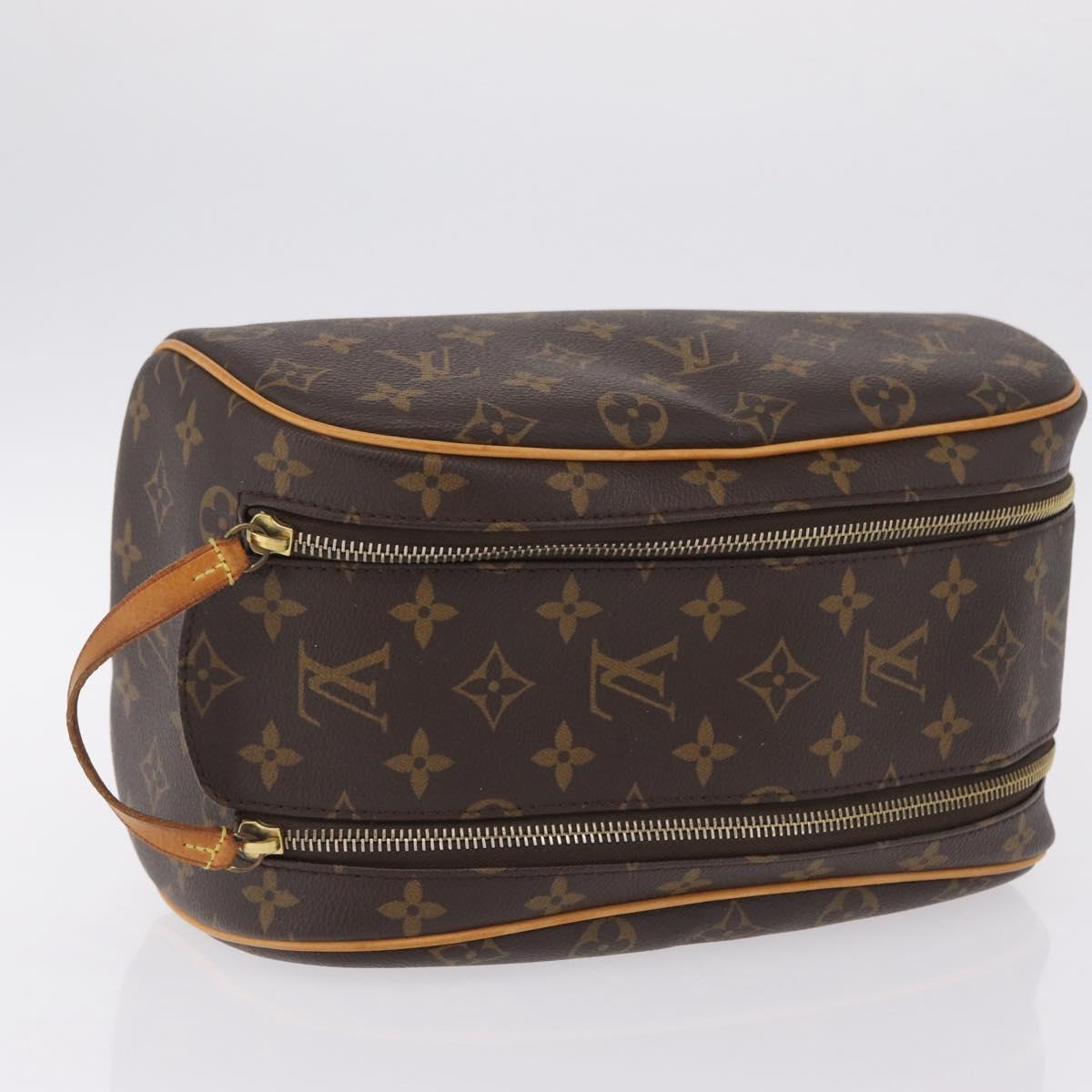 LOUIS VUITTON Monogram Trousse Toilette King Pouch M47528 LV Auth ka6897