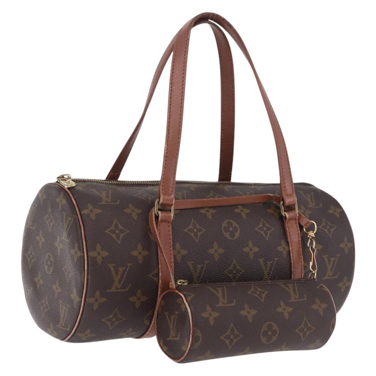 LOUIS VUITTON Monogram Papillon 30 Hand Bag M51365 LV Auth ka6899