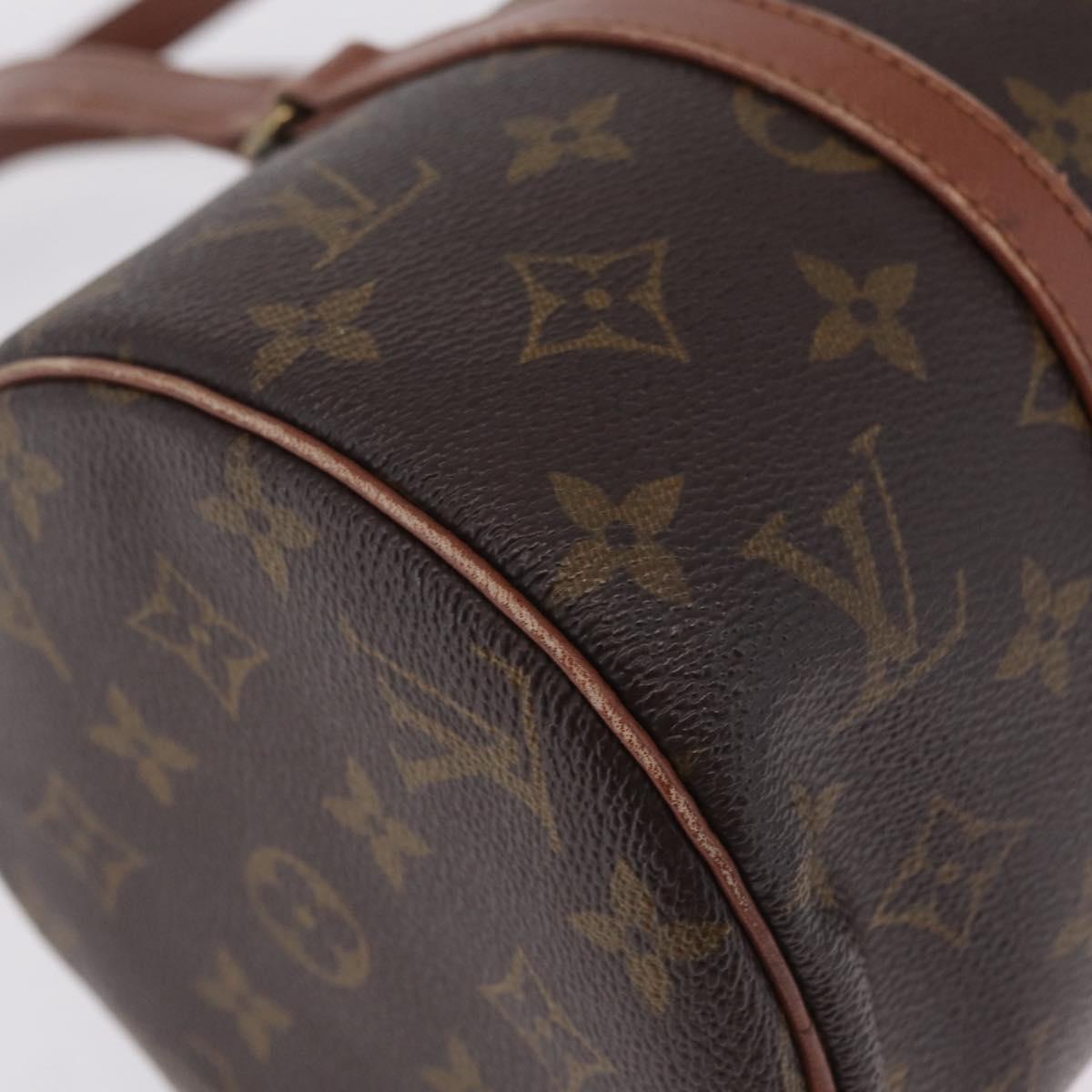 LOUIS VUITTON Monogram Papillon 30 Hand Bag M51365 LV Auth ka6899