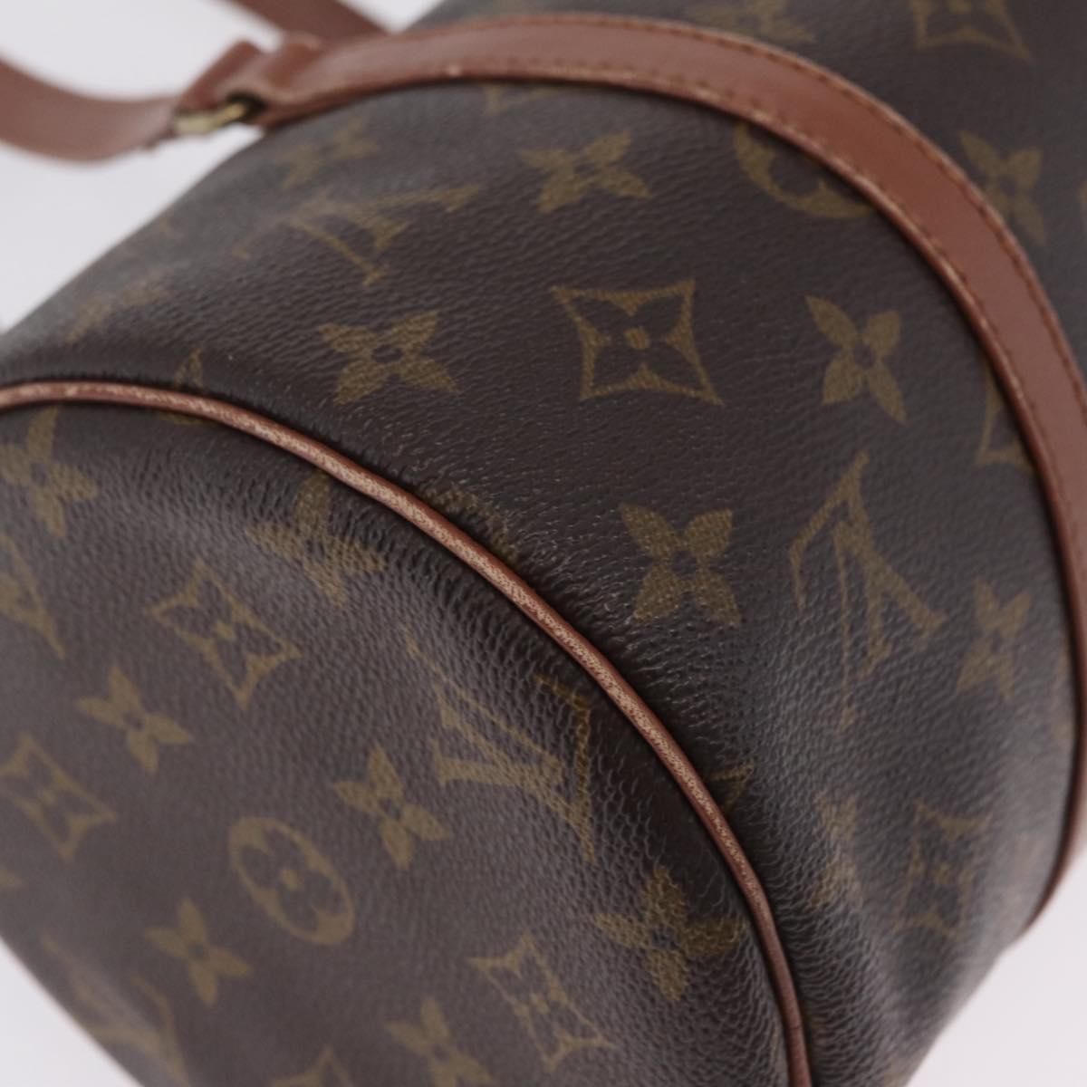 LOUIS VUITTON Monogram Papillon 30 Hand Bag M51365 LV Auth ka6899