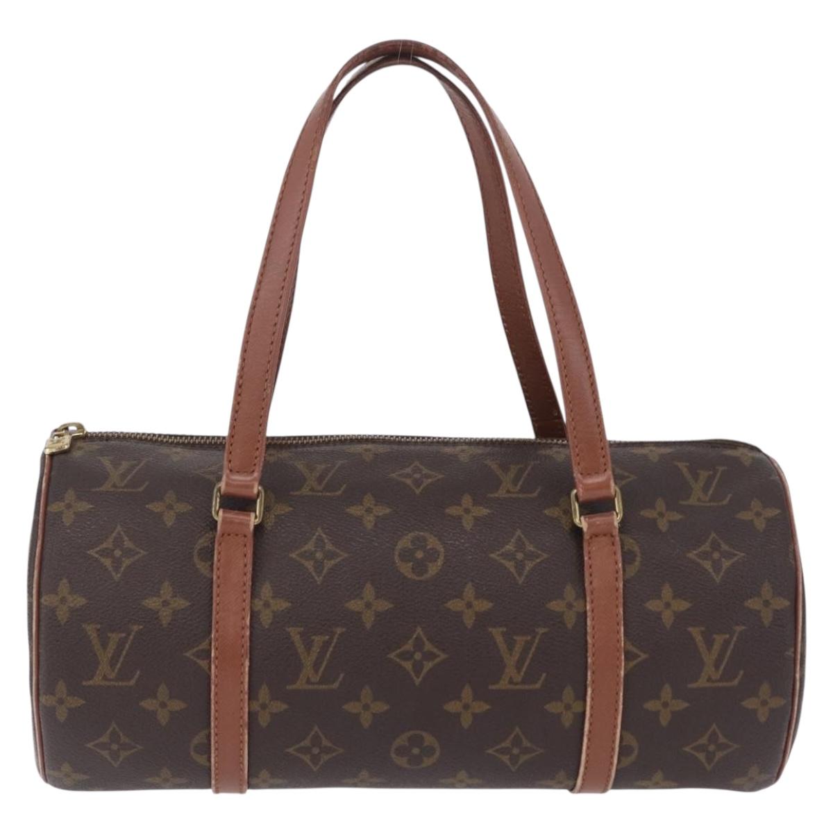 LOUIS VUITTON Monogram Papillon 30 Hand Bag M51365 LV Auth ka6899