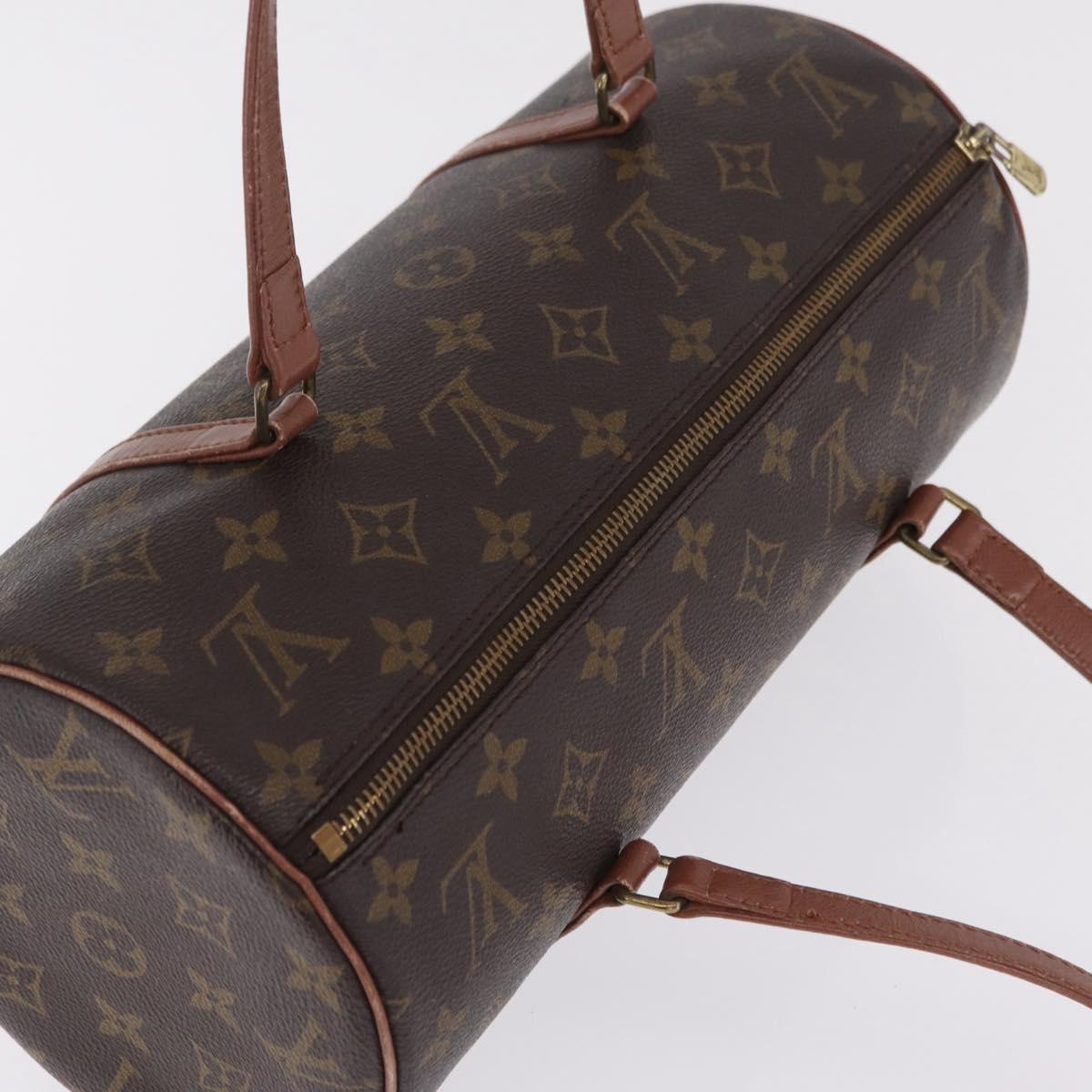 LOUIS VUITTON Monogram Papillon 30 Hand Bag M51365 LV Auth ka6899